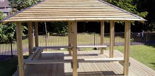 5m x 5m Timber Shelter