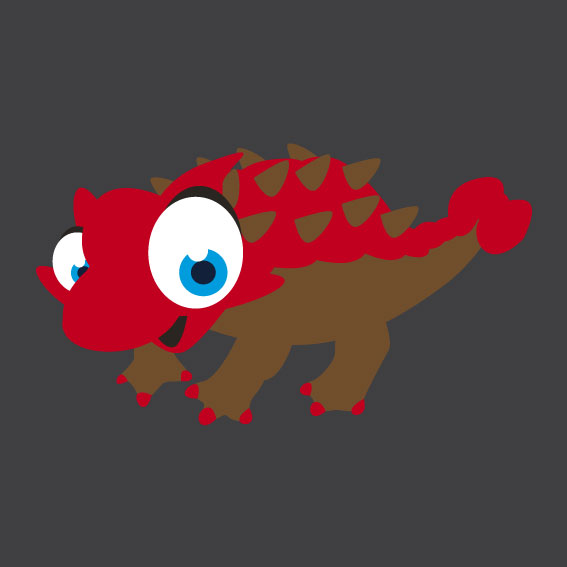 Dinosaur 10    1m x 1m