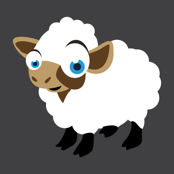 Sheep 1m x 1m