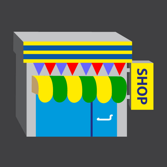 Shop 0.9m x 0.9m
