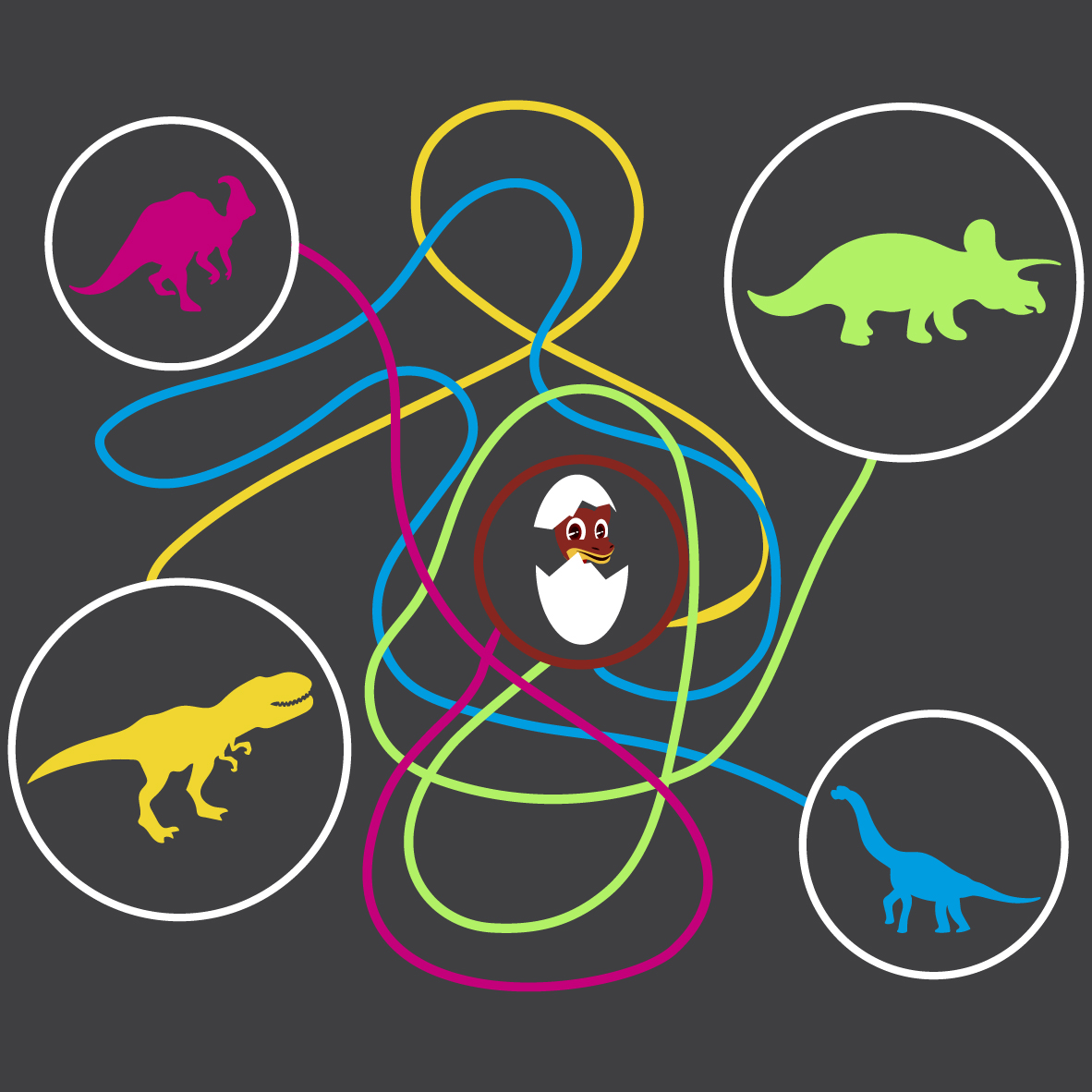Dino Maze 3.6m x 3m