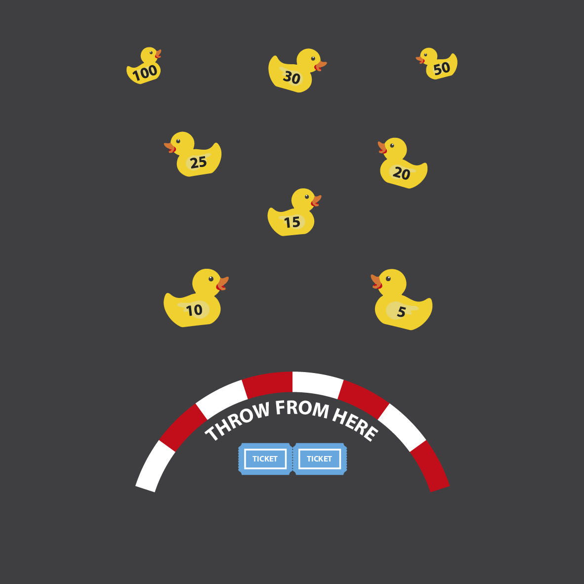 Duck Target 5m x 3m