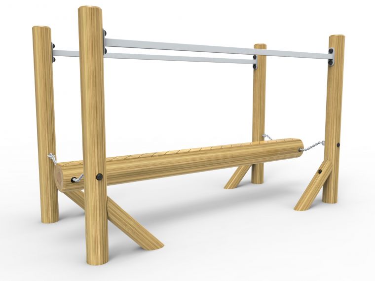 Wobble Log Bridge