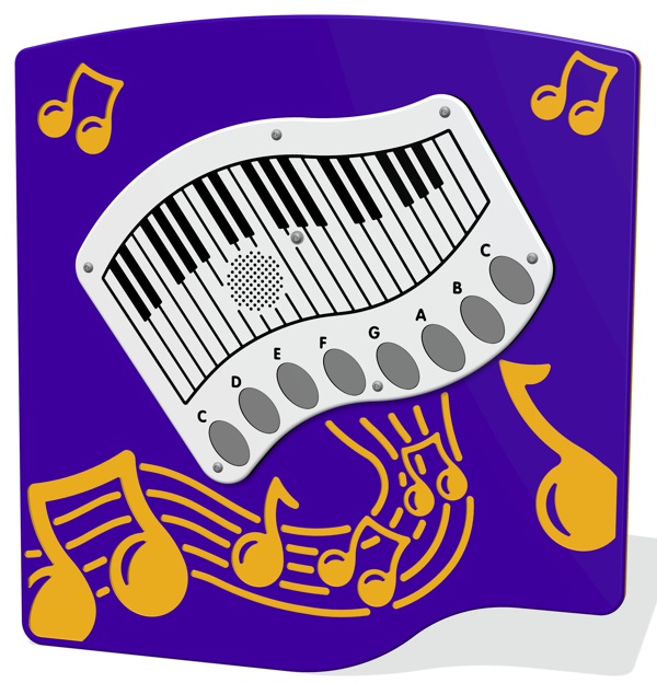 PlayTronic Touch Piano Musical Play Panel