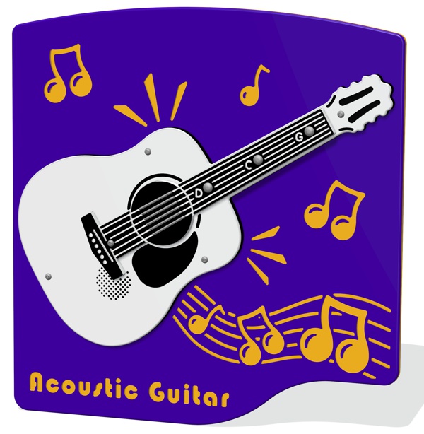 PlayTronic Acoustic Guitar Musical Panel